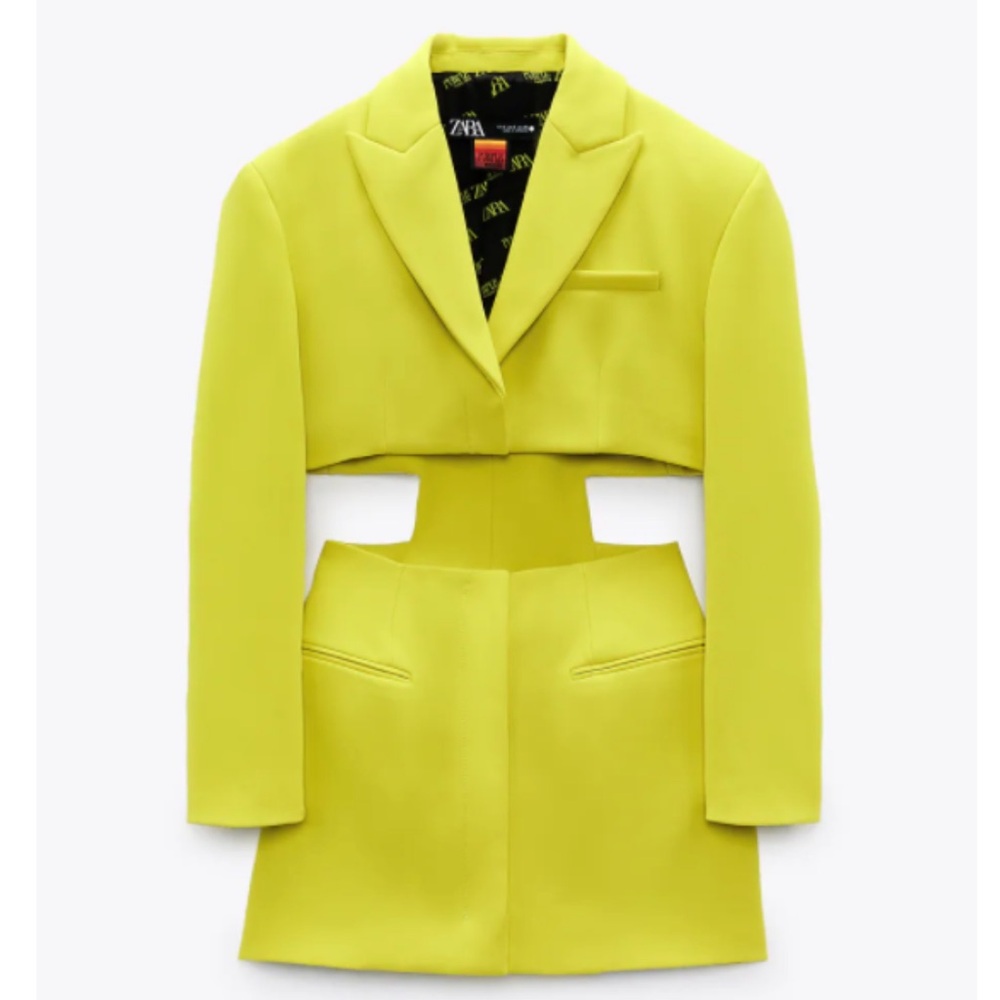 CUTOUT BLAZER PURPLE MAGAZINE